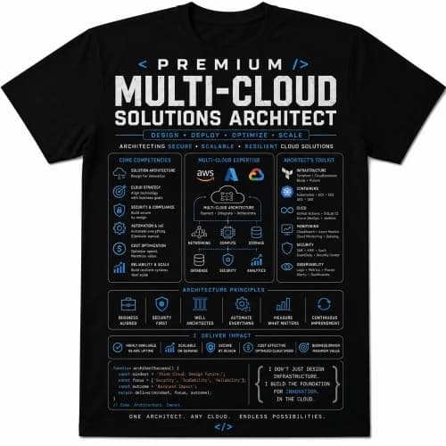 Premium Multi-Cloud Solutions Architect Polo Shirt