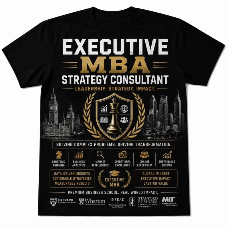 Executive MBA Strategy Consultant T-Shirt