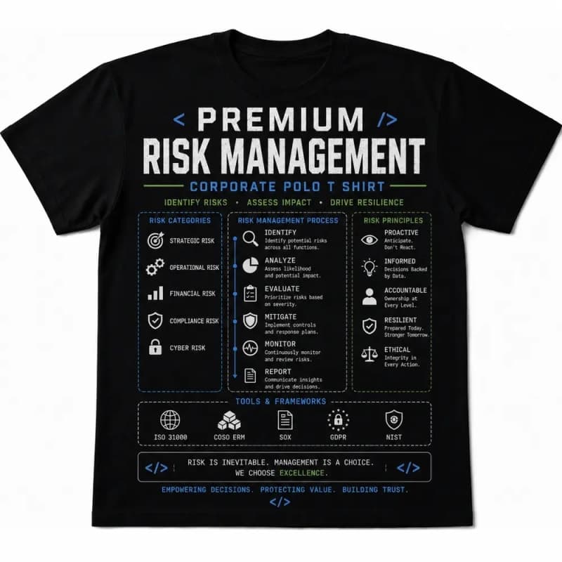 Premium Risk Management Corporate Polo Shirt